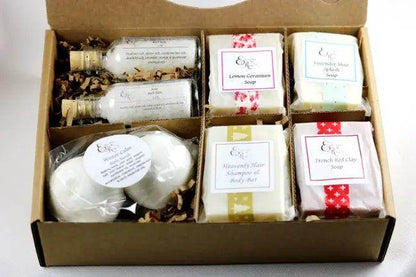Pampering Bath Gift Set in a Gift Wrapped Box Ready to Indulge - Estalios