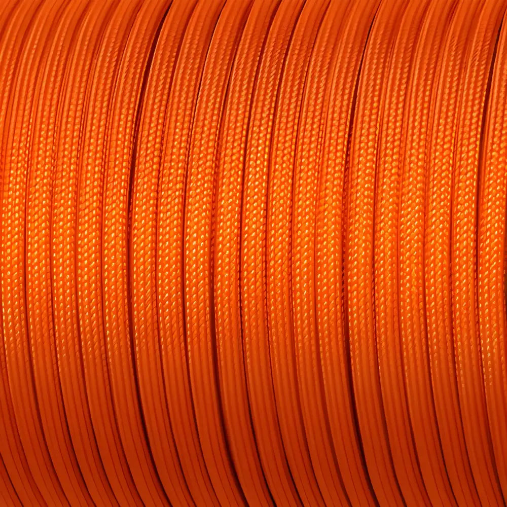 Orange braided paracord cord perfect for outdoor camping gear in your view cart