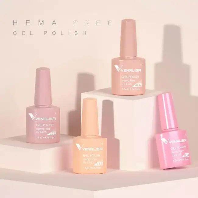 Pastel Hema Free Gel Polishes for Long-Lasting Color - Estalios