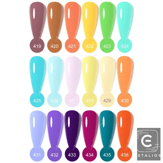 Pastel Hema Free Gel Polishes for Long-Lasting Color - Estalios