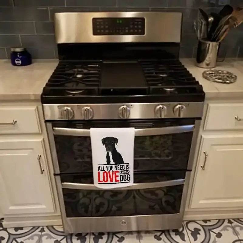 Pawsome Kitchen Upgrade! Elevate your kitchen decor with our delightful Dog-Themed Kitchen Towel, a charming addition that combines functionality - Estalios