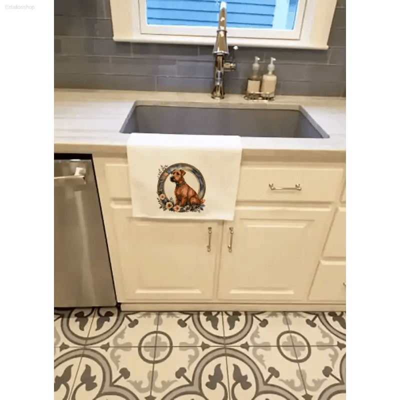 Pawsome Kitchen Upgrade: Gas Range & Dog Tea Towel Set! Alright, Get Ready to Unleash Some Serious Kitchen Cuteness and Power! this Combo - Estalios