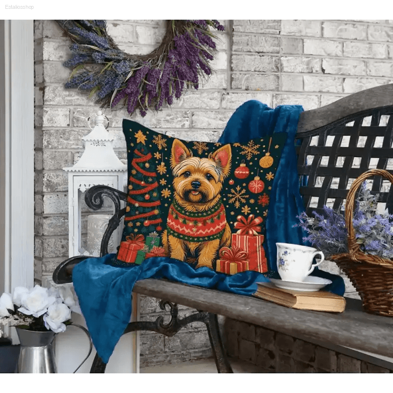 Pawsome Patio Vibes: Festive Dog Decor Set! Here's the Product Description: Get Ready to Deck your Patio with the Ultimate Festive Cheer! - Estalios