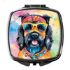 Pawsome Pocket Glam: Double Doggy Mirrors! Here's a Product Description: Get Ready to Unleash your Inner Beauty with our Adorable Dog Design - Estalios
