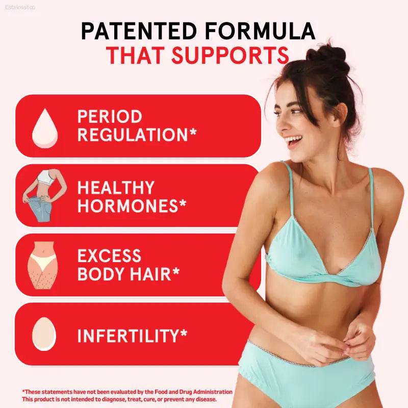 Women’s health supplement advertisement.