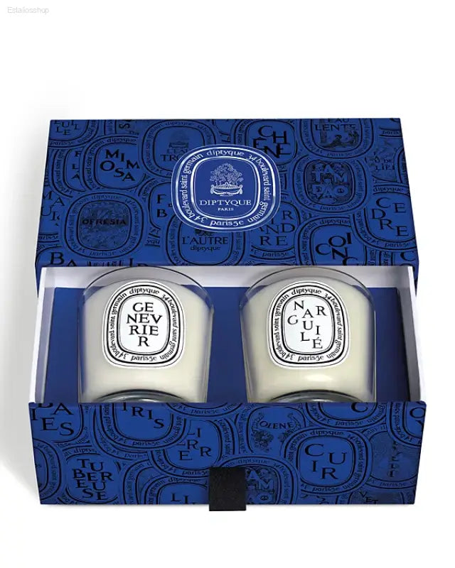 🎁 Perfect for Gifting – Diptyque Narguilé & Genévrier Mini Candles Gift Set | Warm & Spicy Fragrance Experience