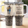 Personalized 40oz Tumbler for Daughter: I Am The Storm - Estalios