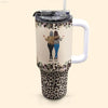 Personalized 40oz Tumbler for Daughter: I Am The Storm - Estalios