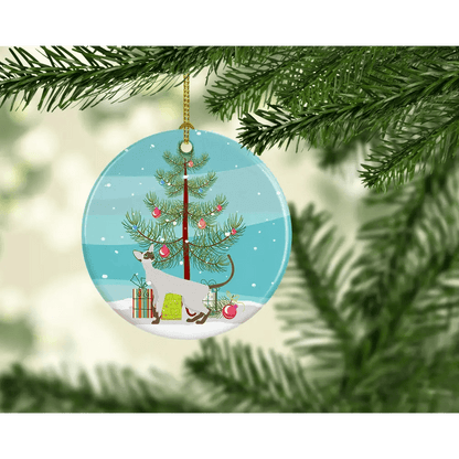Purrfect Christmas Ornament: Get Yours Now! Here's the product description: Deck your halls with feline cheer using our adorable Cat and Tree Christmas - Estalios