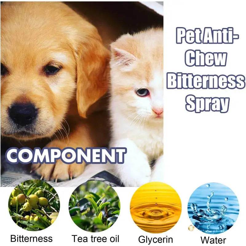 Pet Bitter Anti-Biting Spray For Dogs Chewing Furniture - Estalios