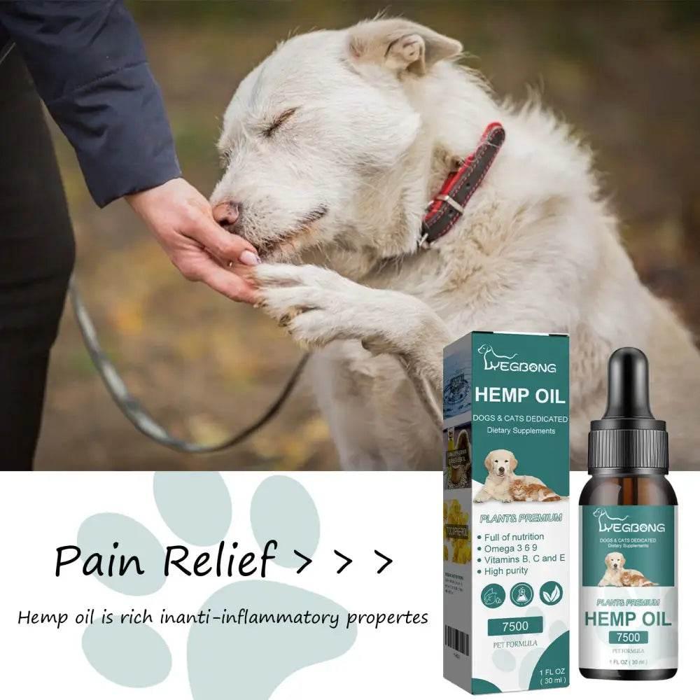 Pet Care Oil for Cats and Dogs - Moisturizing Massage Repair - Estalios
