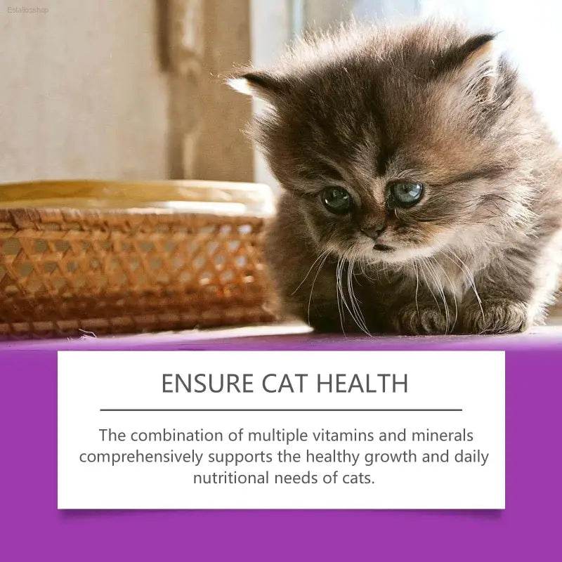Pet Cat Vitamin Drops Care For Pets With Physical Discomfort - Estalios