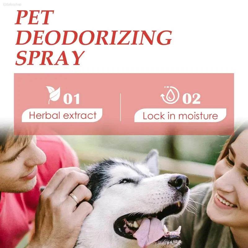 Pet Deodorant Spray Indoor Cat And Dog Deodorizer Spray - Estalios