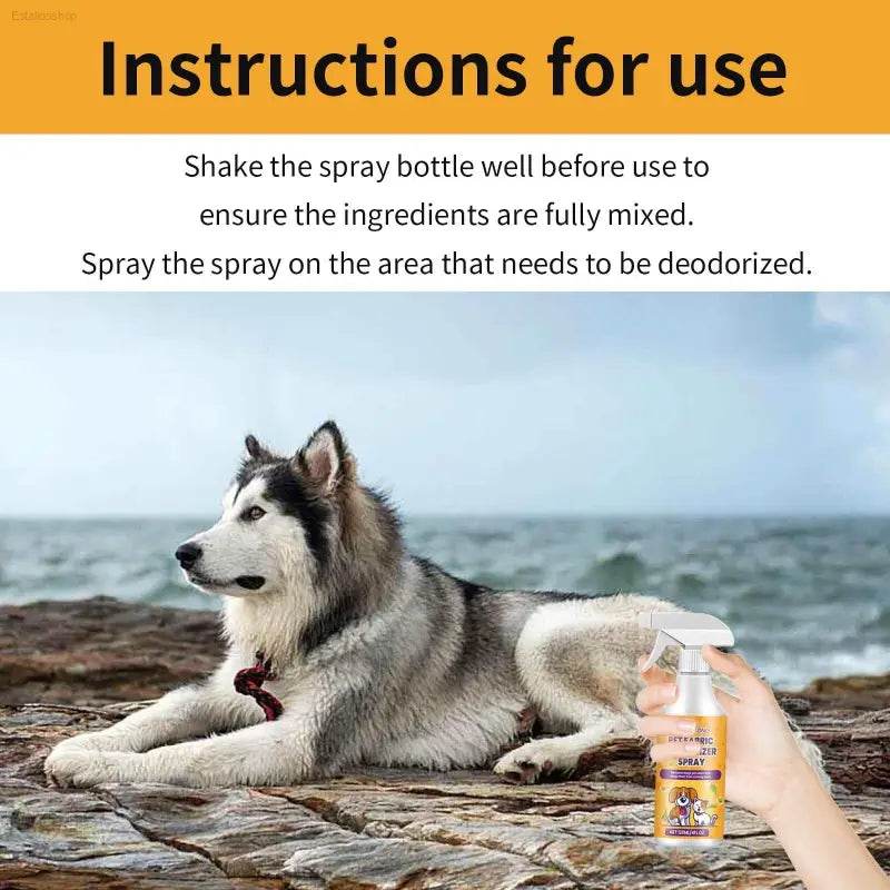 Pet Fabric Deodorizer Spray For Fresh Air Clean Odors - Estalios