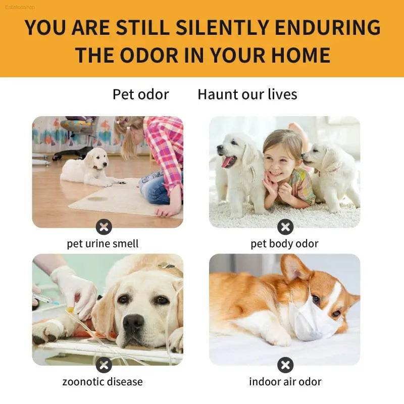 Pet Fabric Deodorizer Spray For Fresh Air Clean Odors - Estalios