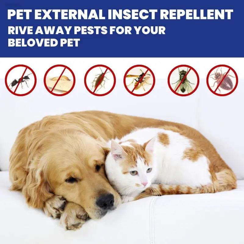 Pet Flea Spray, Cat And Dog Skin Cleansing Anti-Itch Spray - Estalios