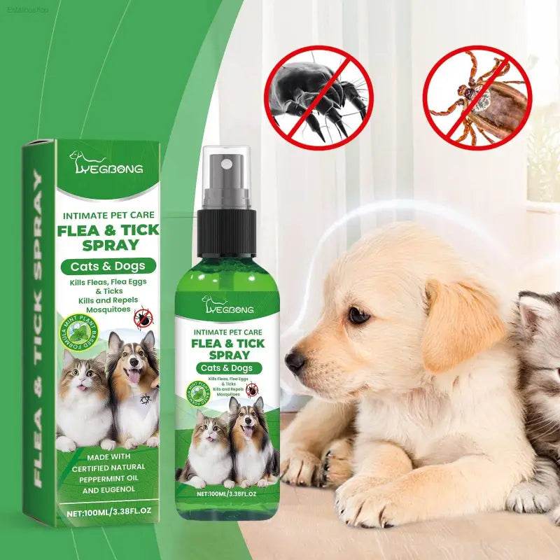 Pet Insect Repellent Spray For Dog And Cat Hair Care - Estalios