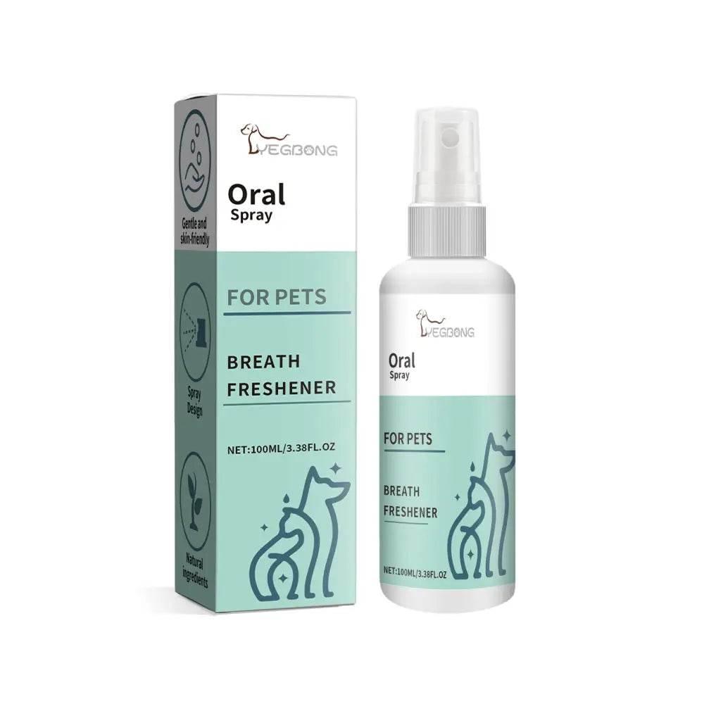 Pet Mint Fresh Breath Spray for Healthy Dog Smiles - Estalios