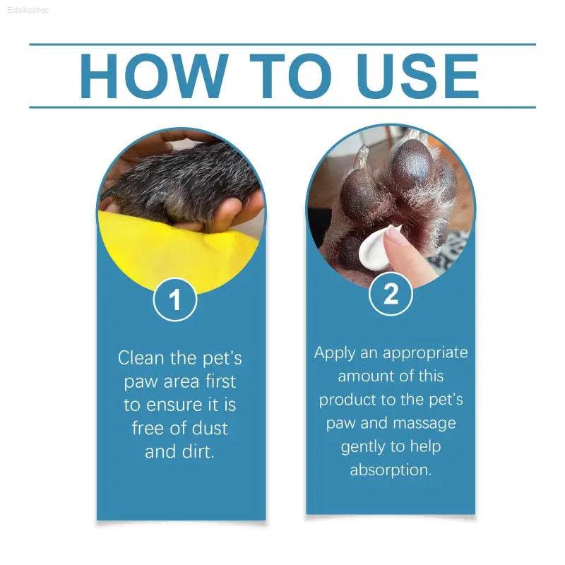 Pet Paw Care Cream For Dogs And Cats Deep Moisturizing - Estalios