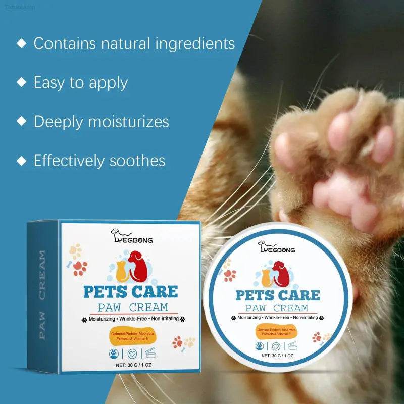 Pet Paw Care Cream For Dogs And Cats Deep Moisturizing - Estalios