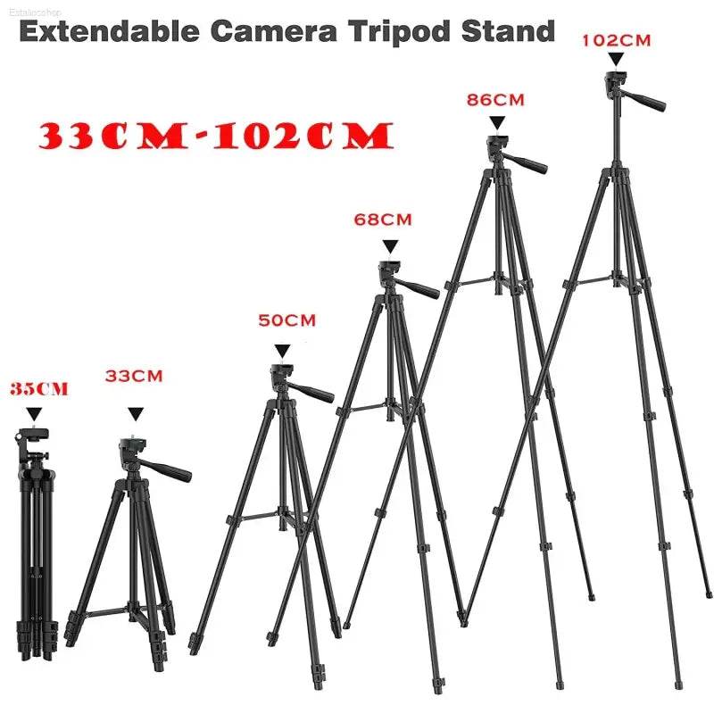 Phone Tripod For Video Recording With Bluetooth Remote - Estalios