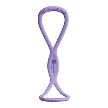 Pink 8-Shaped Resistance Band for Strength and Stretching - Estalios