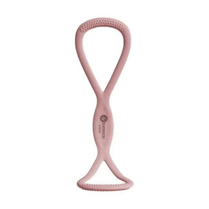 Pink 8-Shaped Resistance Band for Strength and Stretching - Estalios