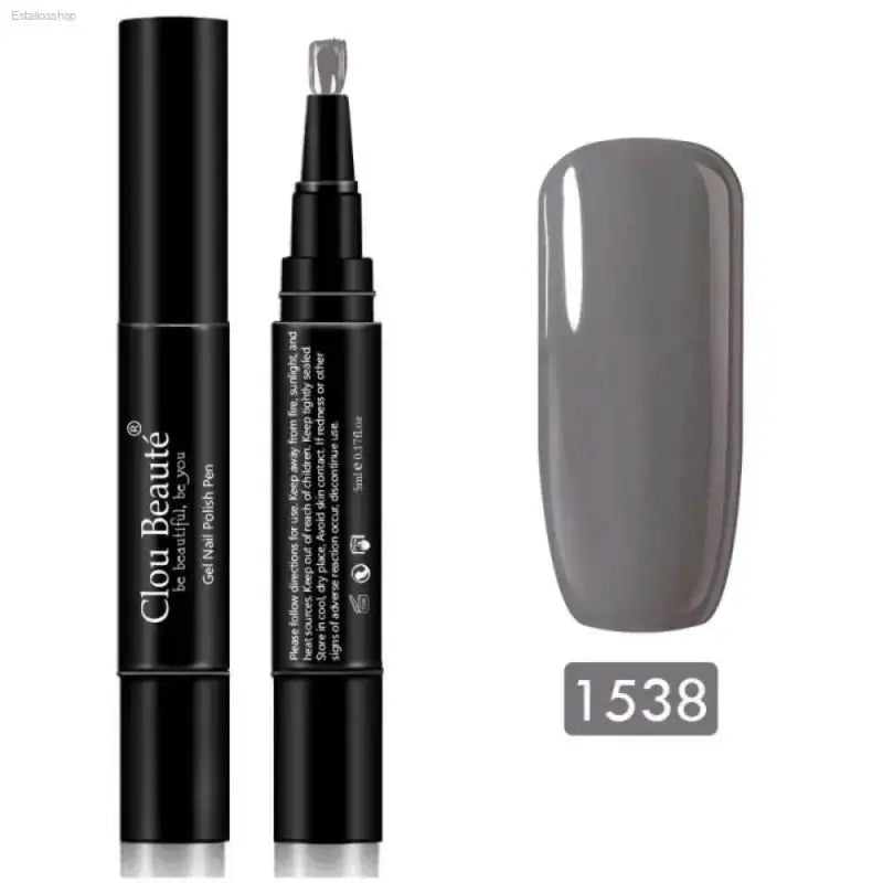 Pink Gel Nail Polish Pen for Effortless Salon Nails - Estalios