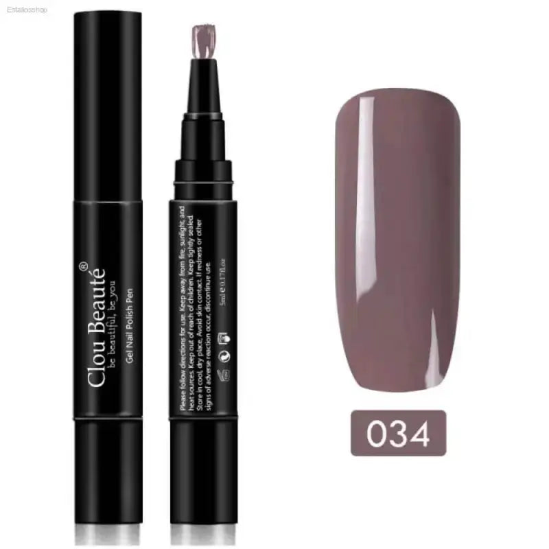 Pink Gel Nail Polish Pen for Effortless Salon Nails - Estalios