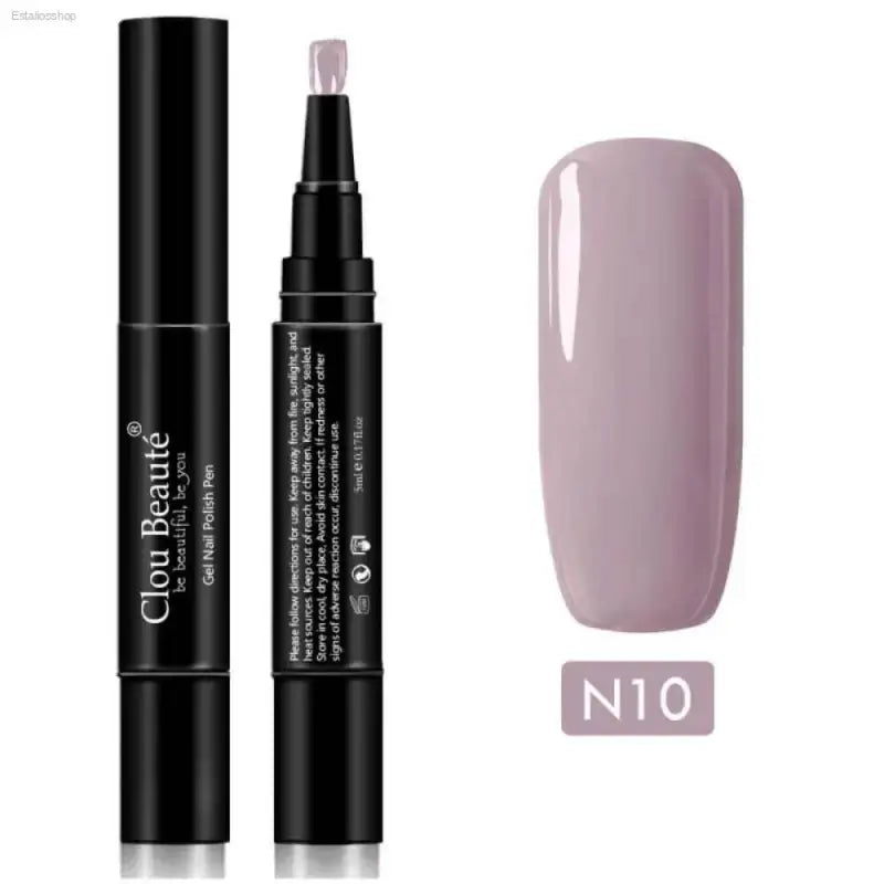 Pink Gel Nail Polish Pen for Effortless Salon Nails - Estalios