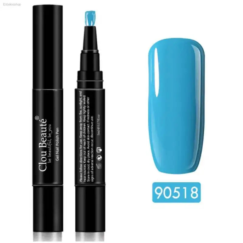 Pink Gel Nail Polish Pen for Effortless Salon Nails - Estalios