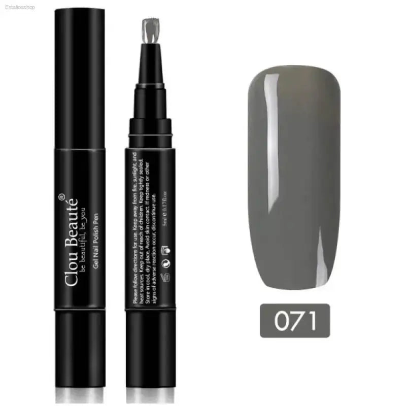 Pink Gel Nail Polish Pen for Effortless Salon Nails - Estalios