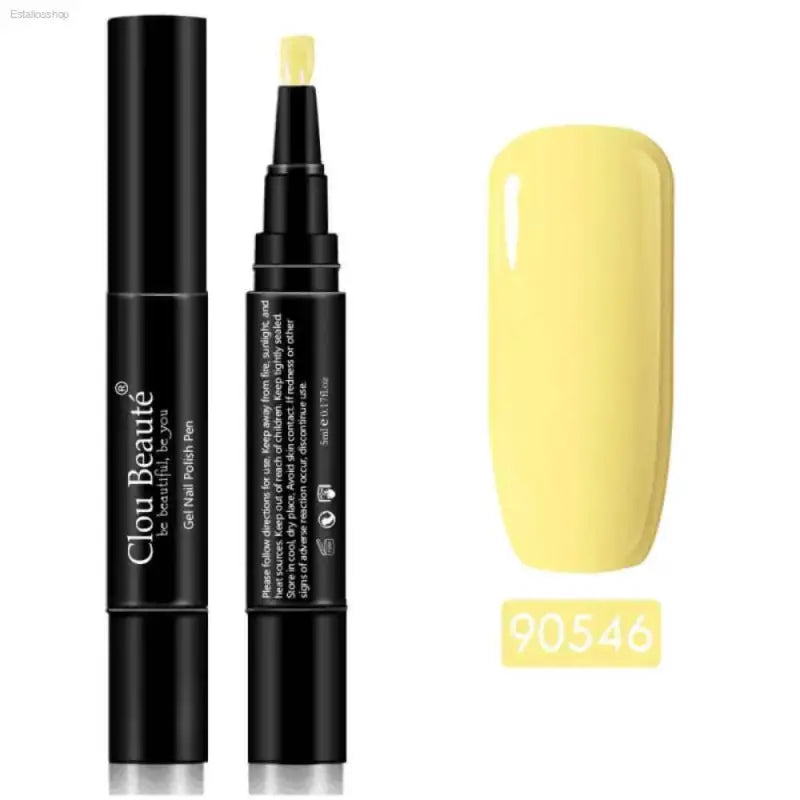 Pink Gel Nail Polish Pen for Effortless Salon Nails - Estalios