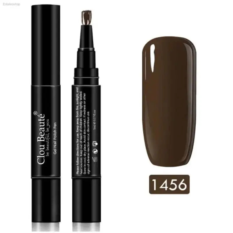Pink Gel Nail Polish Pen for Effortless Salon Nails - Estalios