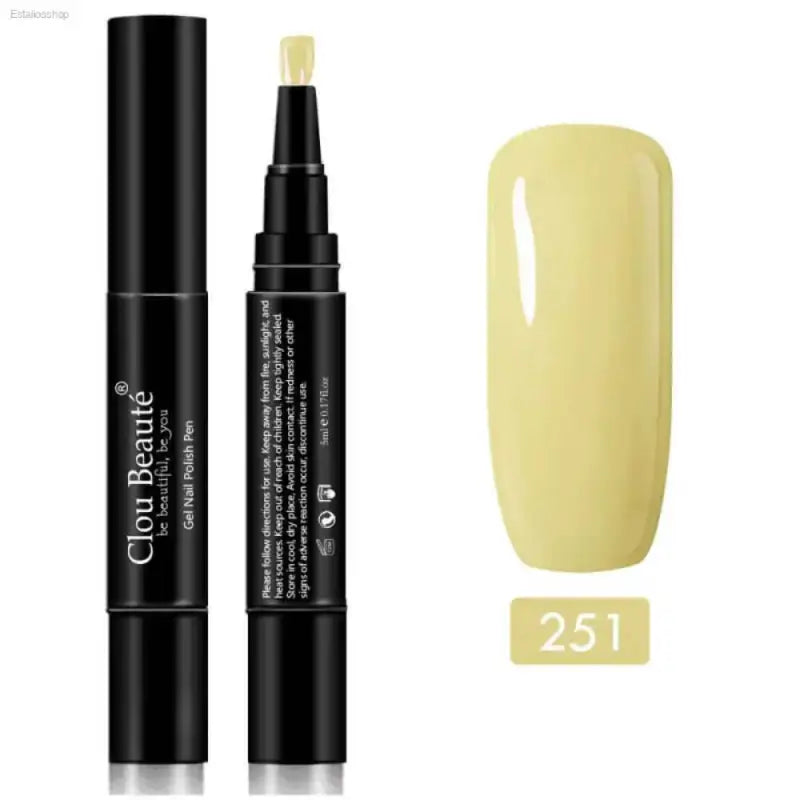 Pink Gel Nail Polish Pen for Effortless Salon Nails - Estalios