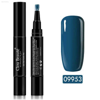 Gel Nail Polish Pen - UV Soak Off Hybrid Pure Color Base & Top Coat for Effortless Manicure - Estalios
