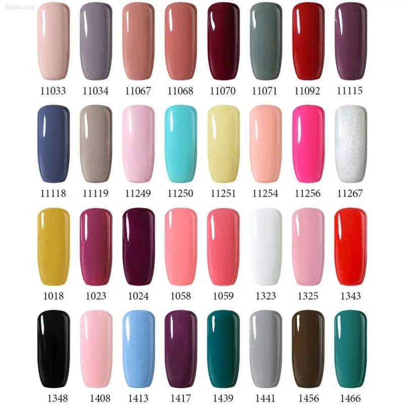 Gel Nail Polish Pen - UV Soak Off Hybrid Pure Color Base & Top Coat for Effortless Manicure - Estalios
