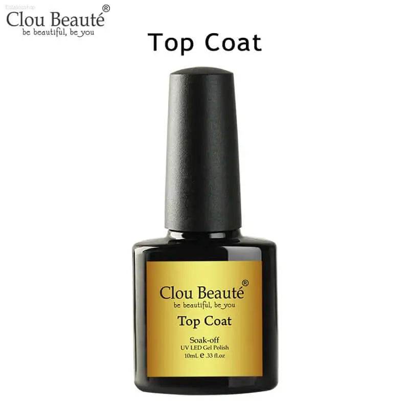Gel Nail Polish Pen - UV Soak Off Hybrid Pure Color Base & Top Coat for Effortless Manicure - Estalios
