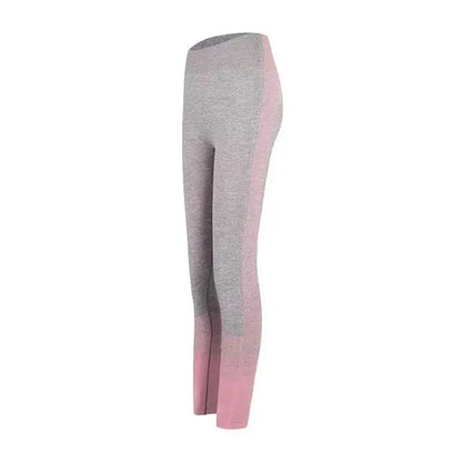 Stylish Pink & Gray 2Pcs Set leggings perfect for any selfie-ready outfit