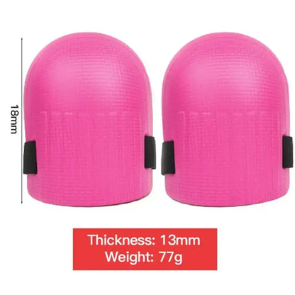 Stylish pink knee protection pads for tile mud workers keeping you comfy all day