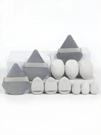 Pink Makeup Sponge Set - 12-Piece for Flawless Blending - Estalios