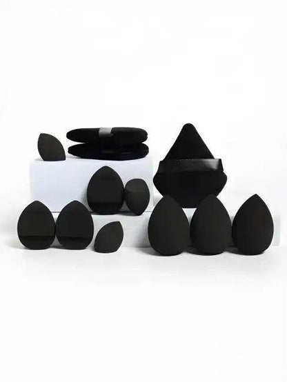 Pink Makeup Sponge Set - 12-Piece for Flawless Blending - Estalios
