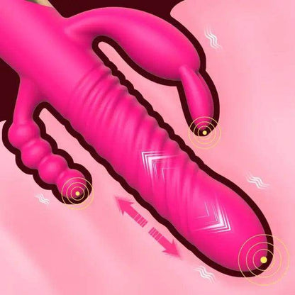 Sassy Pink Rabbit Vibe for Ultimate Pleasure Experience - Estalios