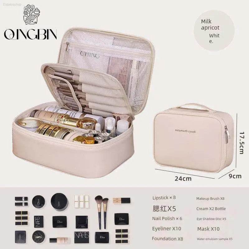 Pink Perfection: Light Up your Flawless Beauty Routine with this Makeup Mirror! Shine Bright with the Pink Perfection Makeup Organizer, your New Secret Weapon - Estalios