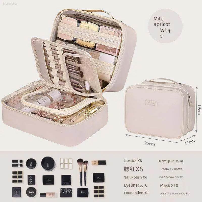 Pink Perfection: Light Up your Flawless Beauty Routine with this Makeup Mirror! Shine Bright with the Pink Perfection Makeup Organizer, your New Secret Weapon - Estalios