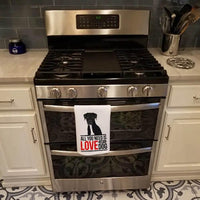 Pawsome Kitchen Upgrade! Elevate your kitchen decor with our delightful Dog-Themed Kitchen Towel, a charming addition that combines functionality - Estalios