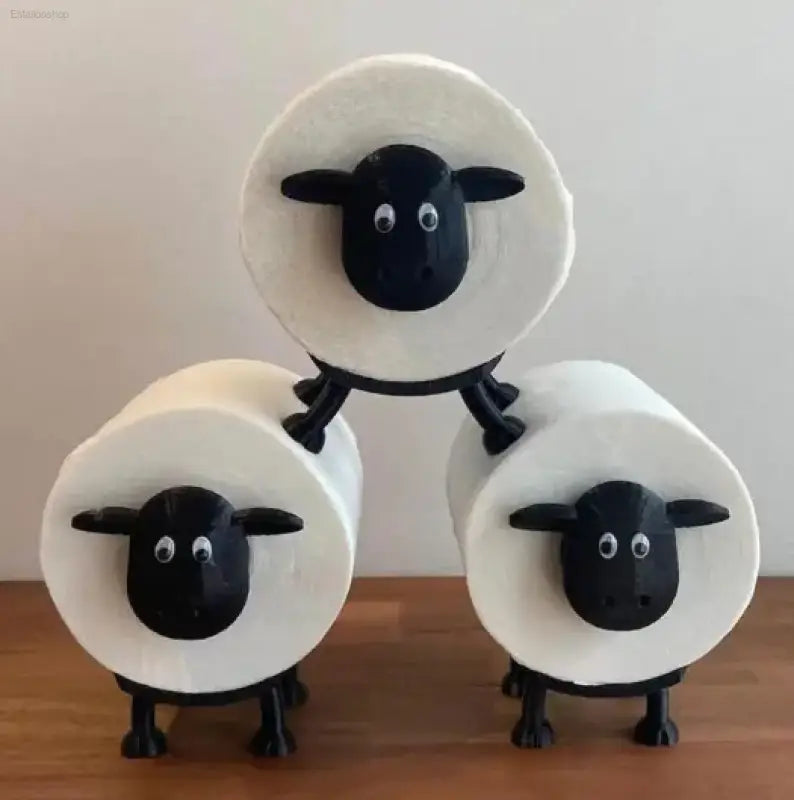 🐑 Playful Charm – Sheep Toilet Paper Roll Holder | Fun & Functional Décor for Quirky Bathrooms - Sheep Tissue Box