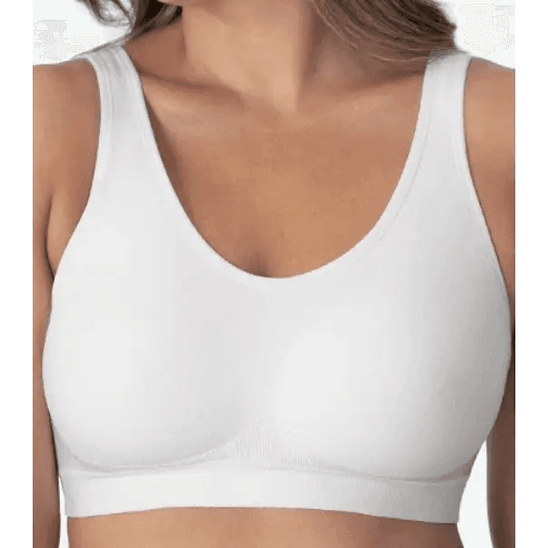 Unleash Invisible Support: The Seamless Black Bra! Experience unparalleled comfort and a smooth silhouette with our Black Seamless Bra. This bra is designed to disappear under - Estalios