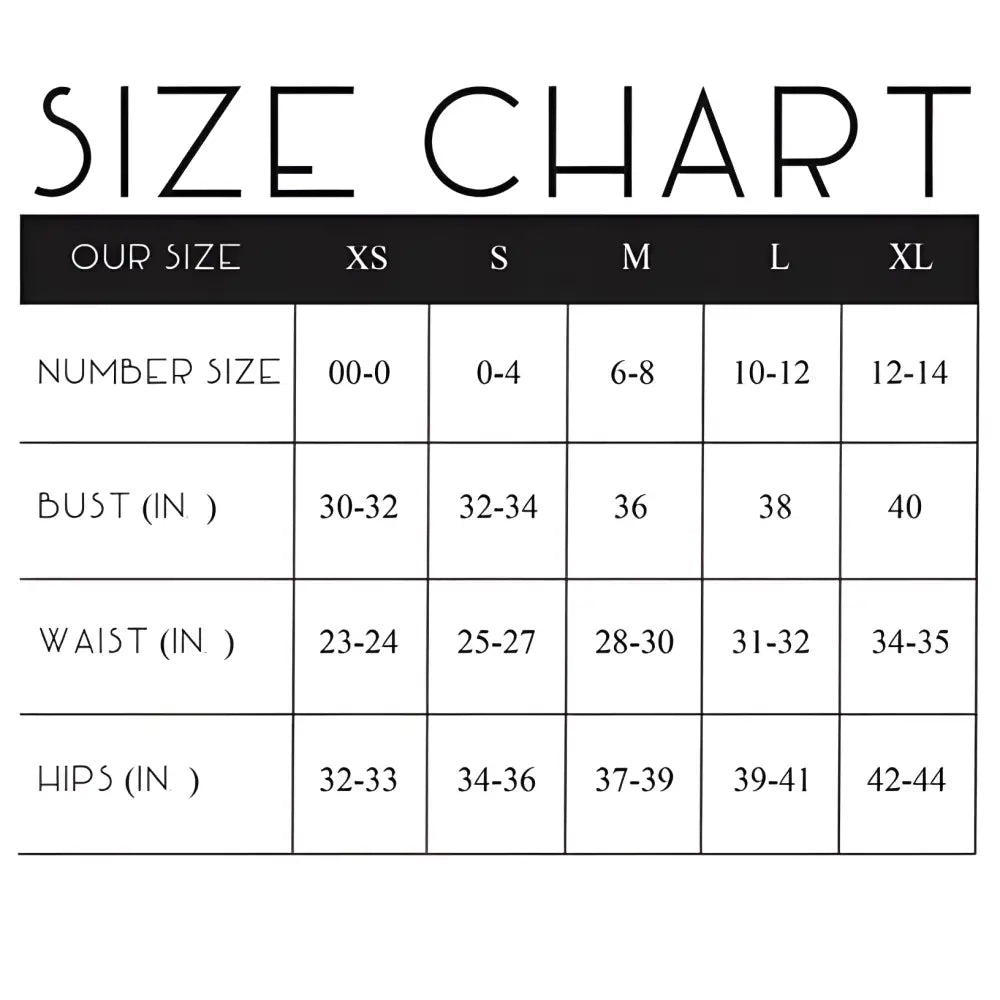 Clothing size chart for Pocket Power Yoga Shorts with phone pocket for all seasons