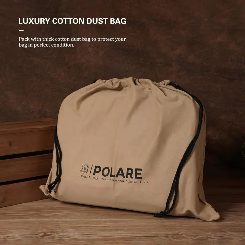 Polare 24" Retro Full Grain Leather Duffel Bag - Stylish Weekender Travel Luggage with Durable YKK Metal Zippers